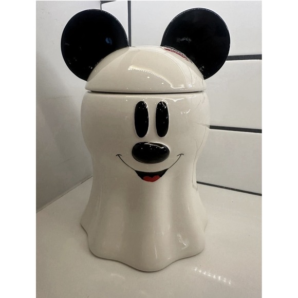 Disney Other - Mickey Mouse Ghost Cookie Jar 10" Disney Halloween 2022 Rare Canister NEW!!!